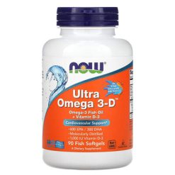 Ultra Omega3+D3 Now N90