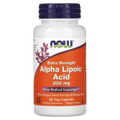 Alfa Lipoic Acid 600mg NOW N60