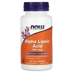 Alpha Lipoic Acid 100mg Now N60