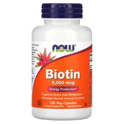 Biotin 5000 mcg  NOw N120