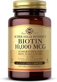Biotin Solgar 10000 N60