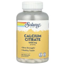 Calcium Citrate 1000 mg Solaray N120