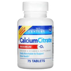 Calcium Citrate + D3 21 Century N75