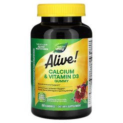 Calcium & D3 Alive 60 gummies