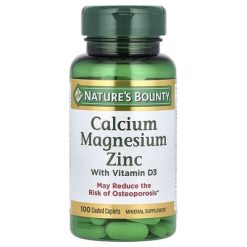 Calcium Magnesium Zinc D3 Nat Bounty N100