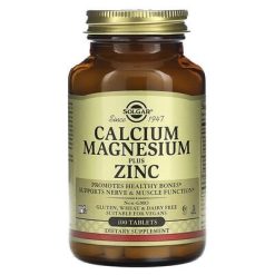 Calcium Magnesium Zinc Solgar N100