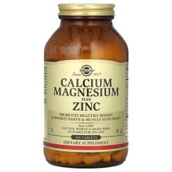 Calcium Magnesium Zinc Solgar N250