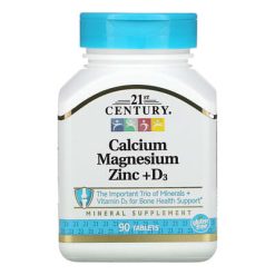 Calcium Magnesium Zink D3 21 Century N90