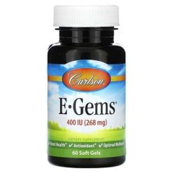 E-Gems Carlson 400IU N60
