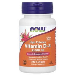 Vitamin D3 2000 Now N240