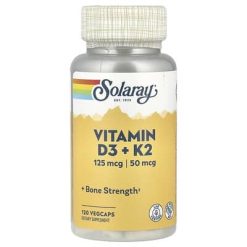 Vitamin D3+K2 5000 Solaray N120