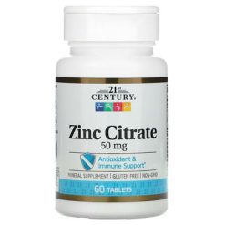 Zinc Citrate 21 Century 50 mg N60