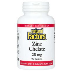 Zinc Chelate Natural Fac 25mg N90