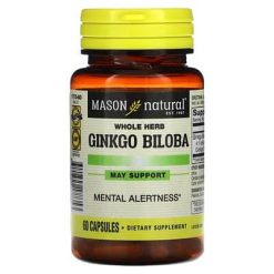 Gingko Biloba 125  Mason Naturals N60
