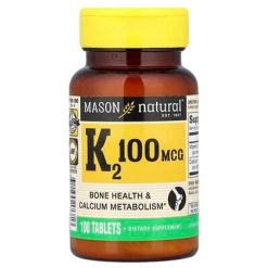 K2 100 mcg Mason Naturals N100