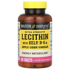 Lecithin Kelp/B6 & Apple Cider Vinegar Mason Naturals N100