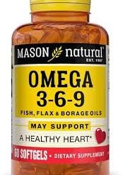 Omega 3-6-9 Mason Naturals  N60